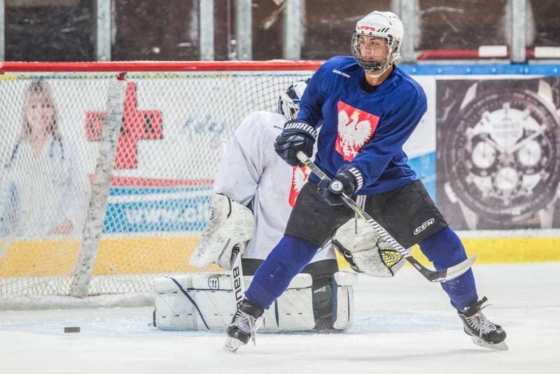 Ice Hockey. Poland national team. Training. 24.09.2019