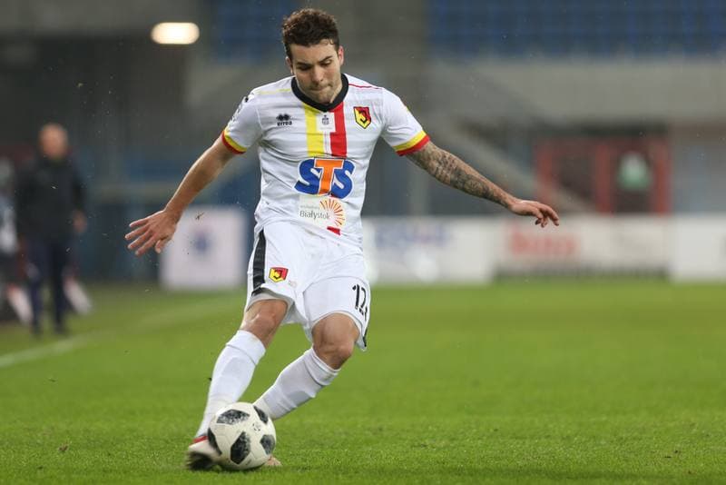 Football. Lotto Ekstraklasa. Piast Gliwice - Jagiellonia Bialystok. 21.12.2018