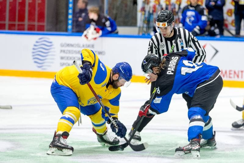 Ice Hockey. World Championship Division 1 Group B. Estonia - Ukraine. 01.05.2022