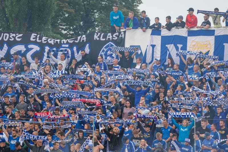 Football. Fortuna I Liga. Ruch Chorzow - Motor Lublin. 29.05.2022