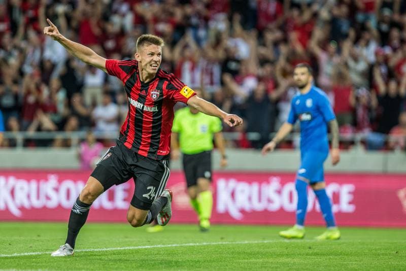Football. UEFA Europa League. Spartak Trnava - Radnik Bijeljina. 18.07.2019