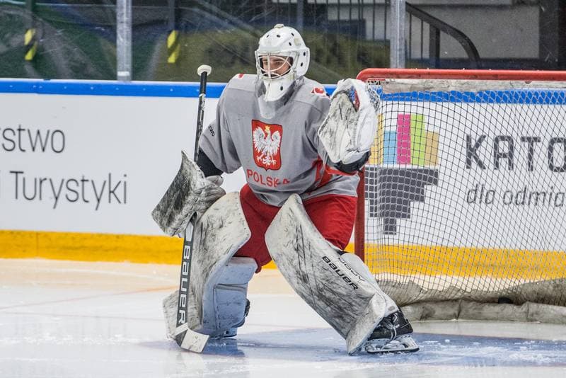 Ice Hockey. Poland national team. Training. 29.04.2022