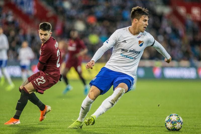 Football. Fortuna:Liga. Banik Ostrava - Sparta Prague. 14.12.2019