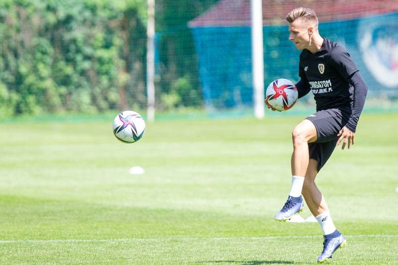 Football. Piast Gliwice. Training. 15.06.2022