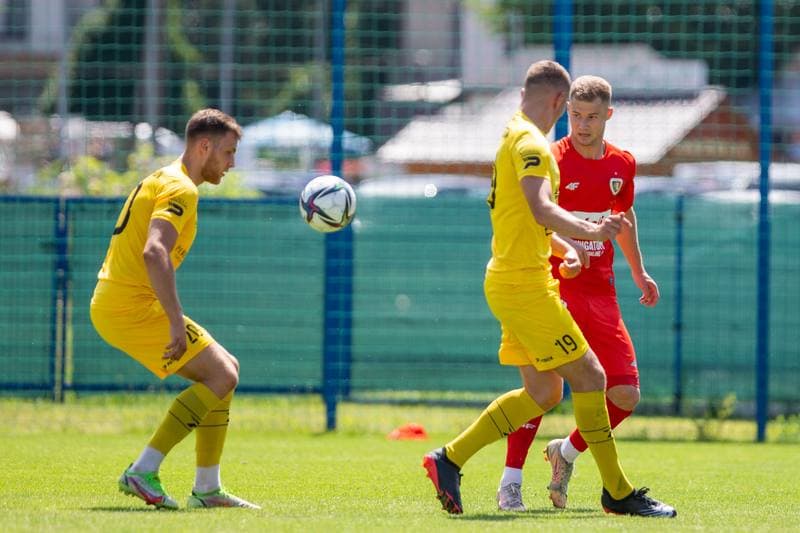 Football. Sparing. Kuznia Ustron - Piast Gliwice. 18.06.2022