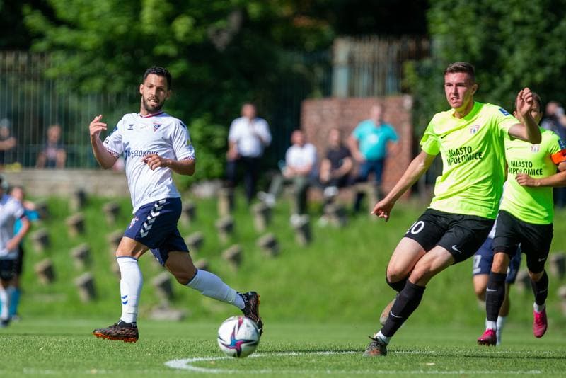 Football. Sparing. Gornik Zabrze - Puszcza Niepolomice. 24.06.2022