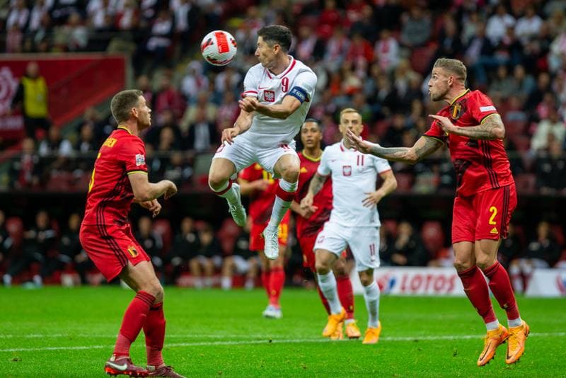 Football. UEFA Nations League. Poland - Belgium. 14.06.2022