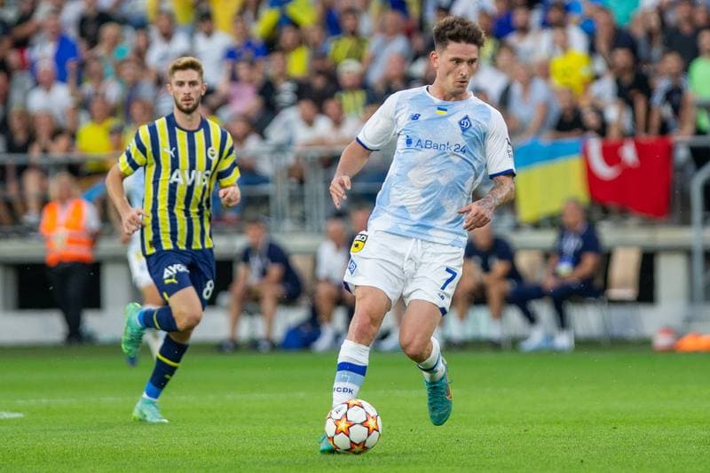Football. UEFA Champions League. Dynamo Kyiv - Fenerbahce SK. 20.07.2022