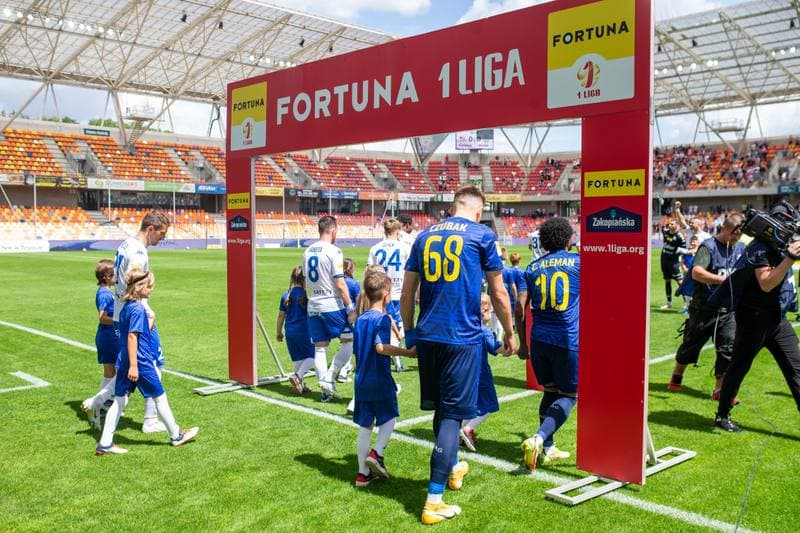 Football. Fortuna I Liga. Podbeskidzie Bielsko-Biala - Arka Gdynia. 17.07.2022