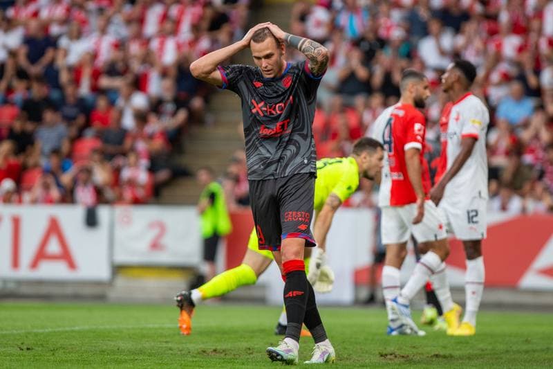 Football. UEFA Conference League. Slavia Prague - Rakow Czestochowa. 25.08.2022
