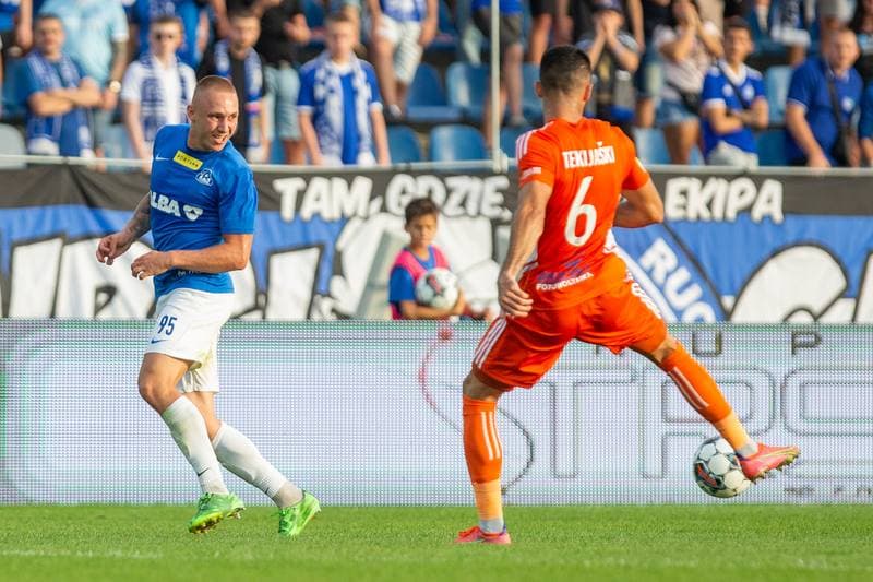 Football. Fortuna I Liga. Ruch Chorzow - Bruk-Bet Termalica Nieciecza. 27.08.2022