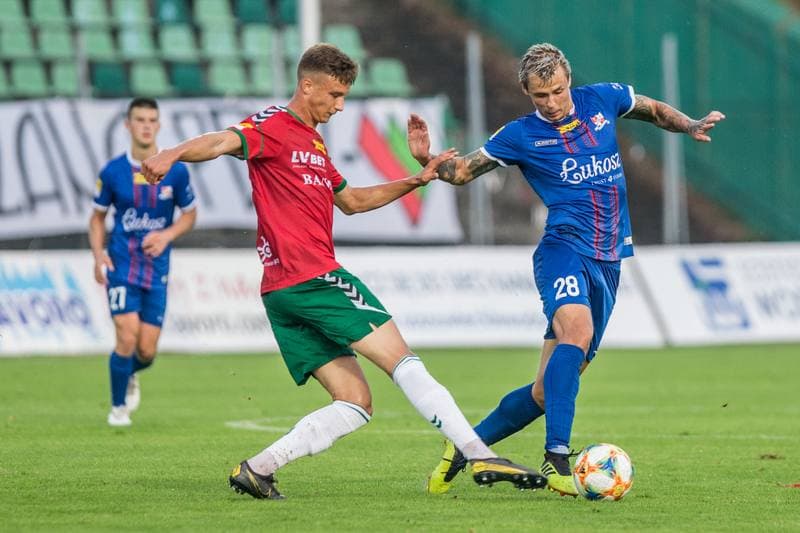Football. Fortuna I Liga. Zaglebie Sosnowiec - Podbeskidzie Bielsko-Biala. 27.07.2019