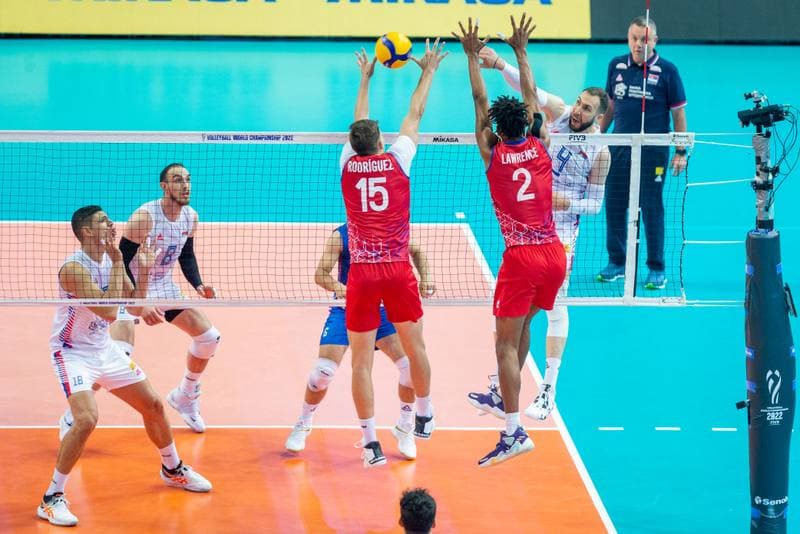 Volleyball. FIVB Men's World Championship. Serbia - Puerto Rico. 29.08.2022