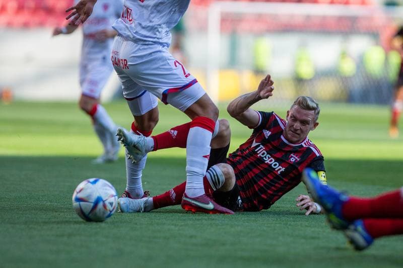 Football. UEFA Conference League. Spartak Trnava - Rakow Czestochowa. 04.08.2022