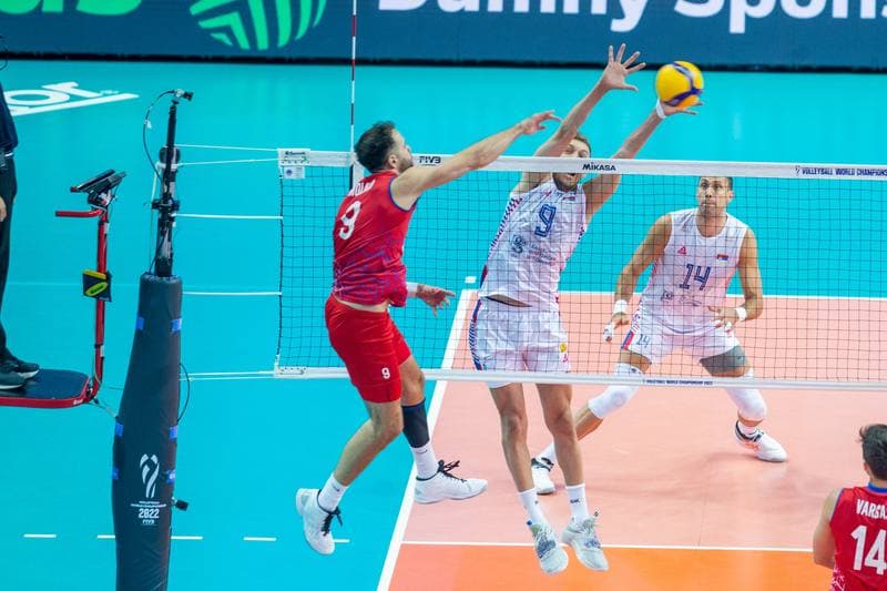 Volleyball. FIVB Men's World Championship. Serbia - Puerto Rico. 29.08.2022