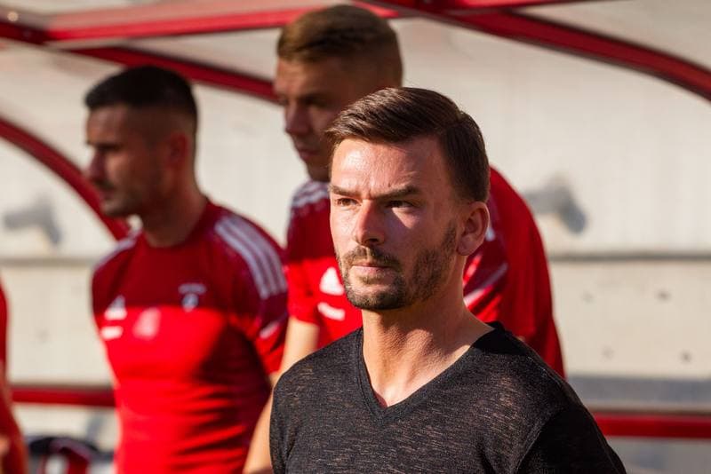 Football. UEFA Conference League. Spartak Trnava - Rakow Czestochowa. 04.08.2022