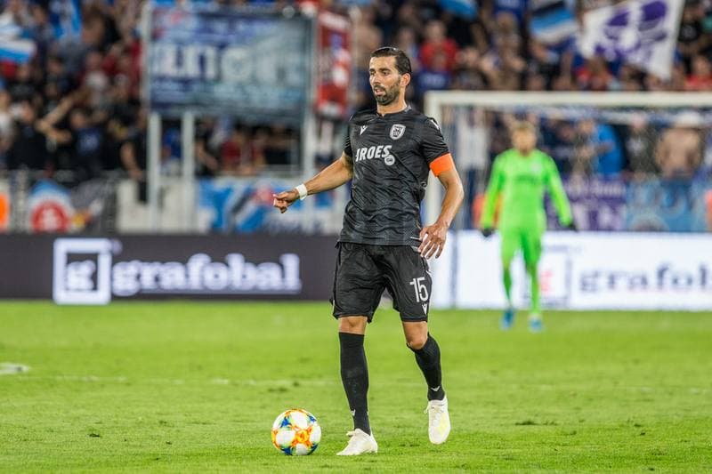 Football. UEFA Europa League. Slovan Bratislava - PAOK FC. 22.08.2019