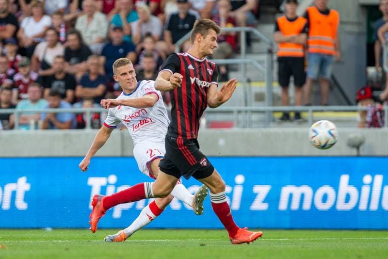 Football. UEFA Conference League. Spartak Trnava - Rakow Czestochowa. 04.08.2022