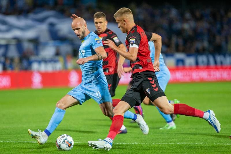 Football. Fortuna Puchar Polski. Ruch Chorzow - Gornik Zabrze. 01.09.2022