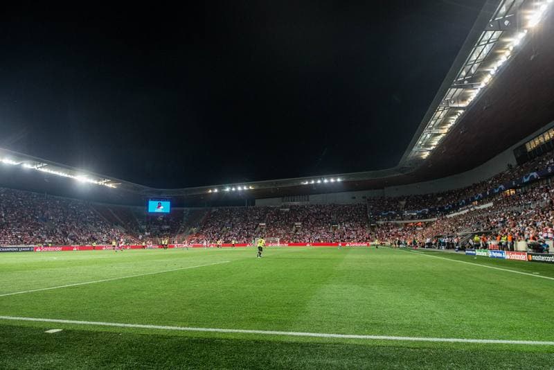Football. UEFA Champions League. Slavia Prague - CFR Cluj. 28.08.2019