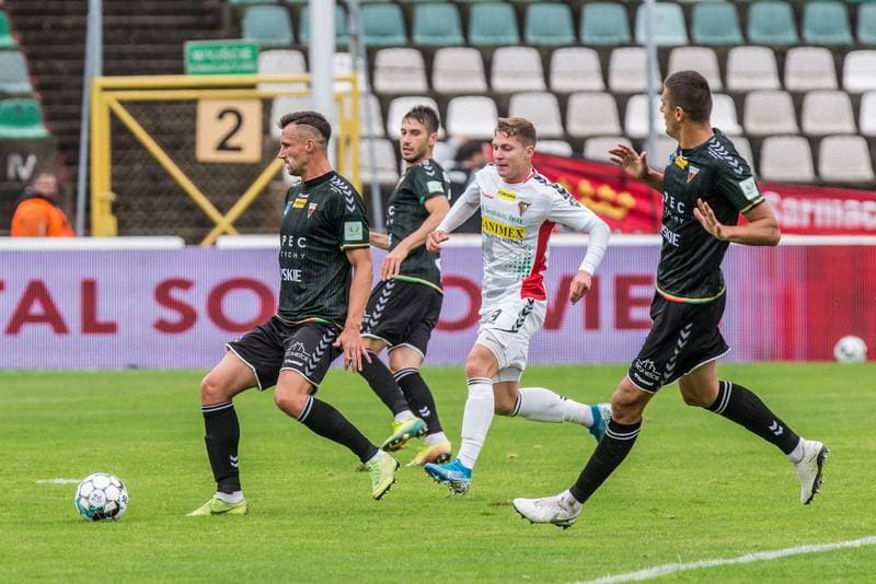 Football. Fortuna I Liga. Zaglebie Sosnowiec - GKS Tychy. 06.09.2020