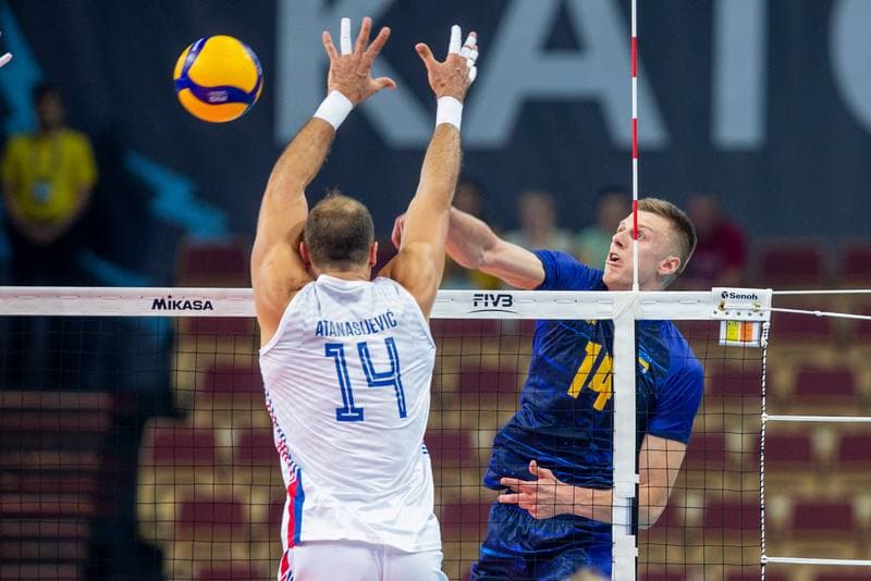 Volleyball. FIVB Men's World Championship. Ukraine - Serbia. 27.08.2022