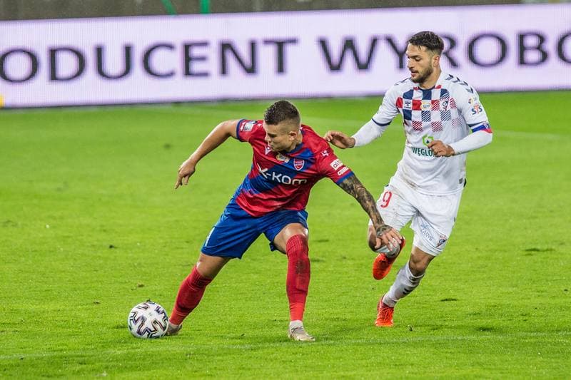 Football. PKO BP Ekstraklasa. Gornik Zabrze - Rakow Czestochowa. 17.10.2020