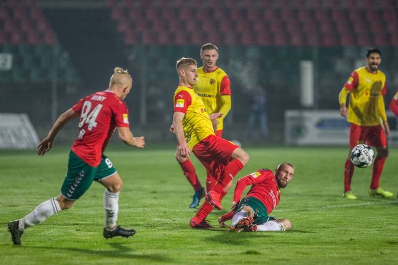 Football. Fortuna I Liga. Zaglebie Sosnowiec - Korona Kielce. 07.11.2020