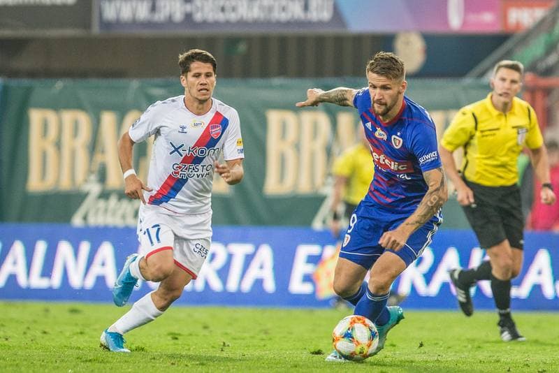 Football. PKO BP Ekstraklasa. Piast Gliwice - Rakow Czestochowa. 20.09.2019