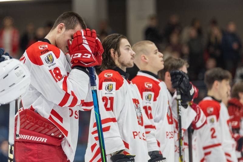 Ice Hockey. U20 World Championship Division 1B. Ukraine - Poland. 16.12.2022