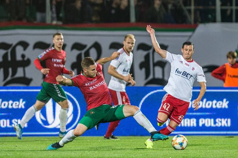 Football. Totolotek Puchar Polski. Zaglebie Sosnowiec - LKS Lodz. 26.09.2019