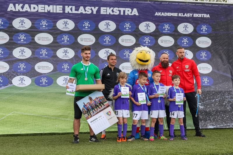 Football. Piast Gliwice. Akademie Klasy Ekstra. 12.05.2023