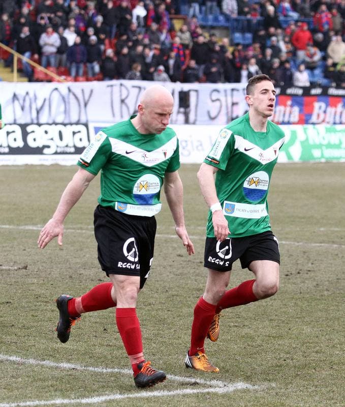 Football. I liga. Polonia Bytom - GKS Tychy. 07.04.2013