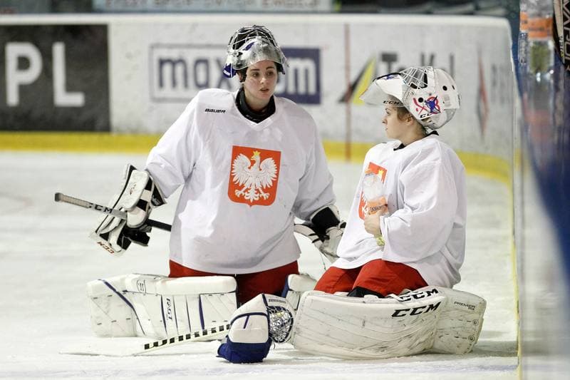 Ice Hockey. Poland national team. Training. 28.12.2018