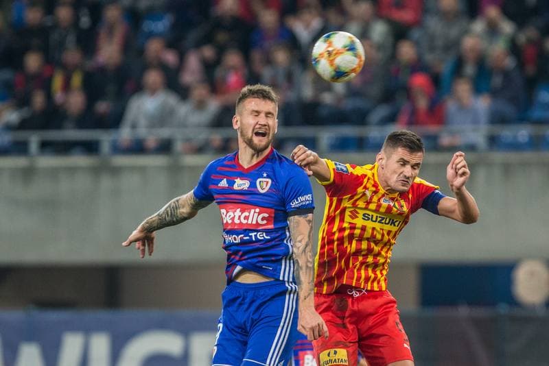 Football. PKO BP Ekstraklasa. Piast Gliwice - Korona Kielce. 26.10.2019