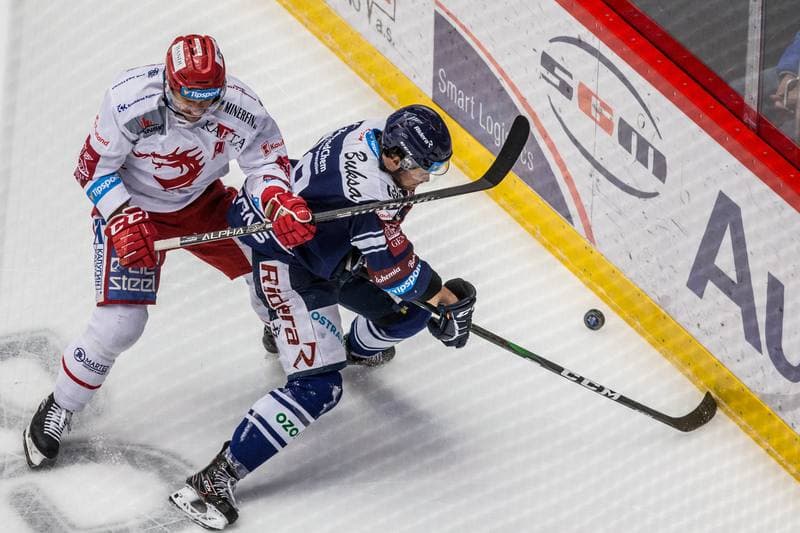 Ice Hockey. Tipsport Extraliga. Ocelari Trinec - Vitkovice Ridera. 21.11.2019