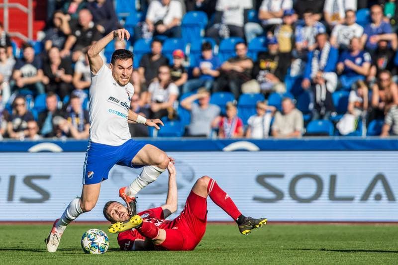 Football. Fortuna:Liga. Banik Ostrava - Sigma Olomouc. 26.10.2019