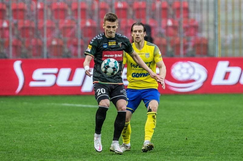 Football. Fortuna I Liga. GKS Tychy - Arka Gdynia. 01.04.2021