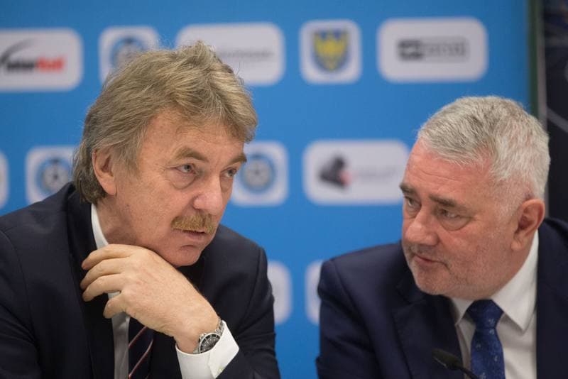 Football. PZPN. Press Conference. 22.02.2020