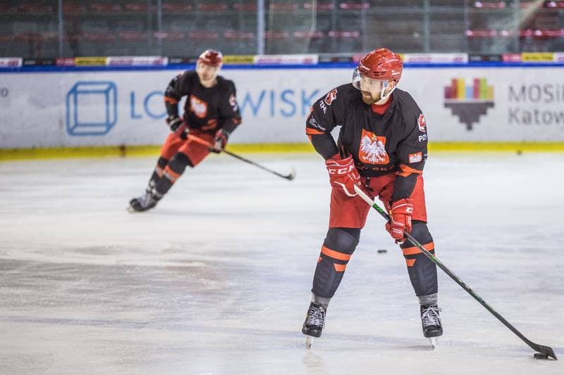 Ice Hockey. Poland national team. Training. 15.04.2021