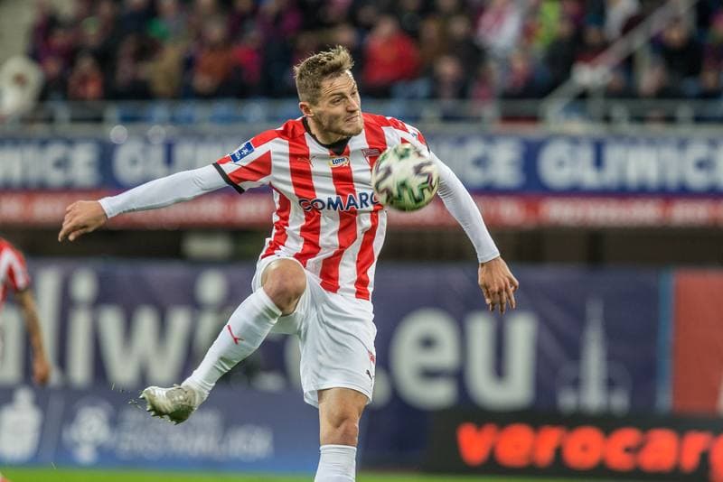 Football. PKO BP Ekstraklasa. Piast Gliwice - Cracovia Krakow. 22.02.2020