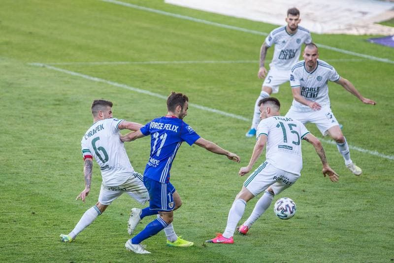 Football. PKO BP Ekstraklasa. Piast Gliwice - Slask Wroclaw. 05.07.2020