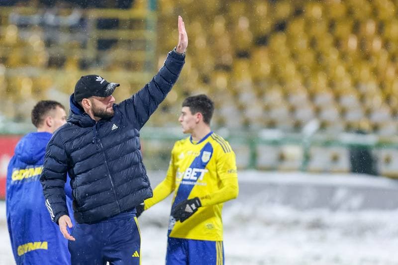 Football. Fortuna I Liga. GKS Katowice - Arka Gdynia. 02.12.2023
