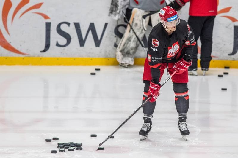 Ice Hockey. Poland national team. Training. 11.05.2021