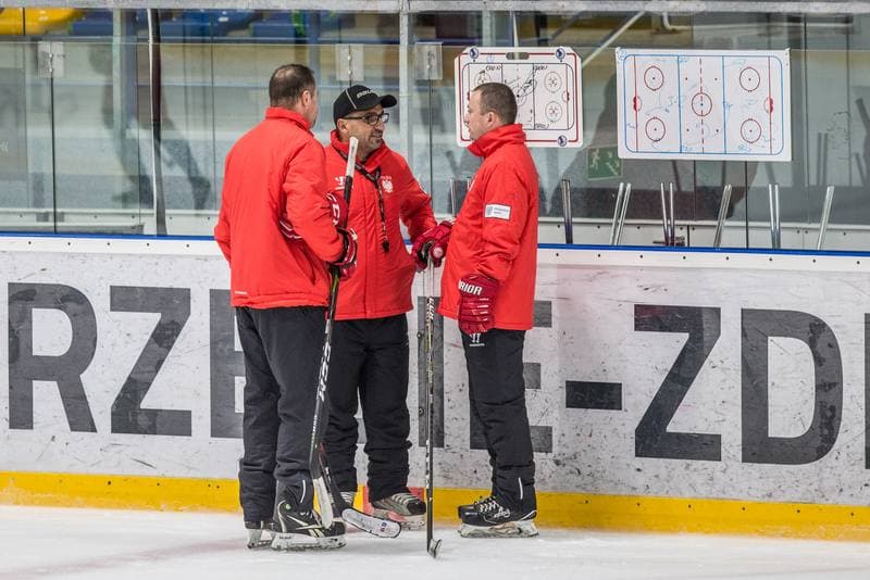 Ice Hockey. Poland national team. Training. 02.11.2020