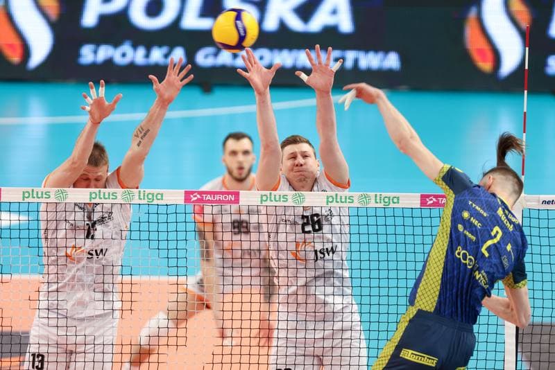 Volleyball. PlusLiga. Jastrzebski Wegiel - PSG Stal Nysa. 14.01.2024