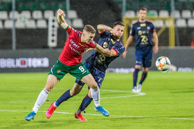Football. Fortuna I Liga. Zaglebie Sosnowiec - Odra Opole. 26.06.2020