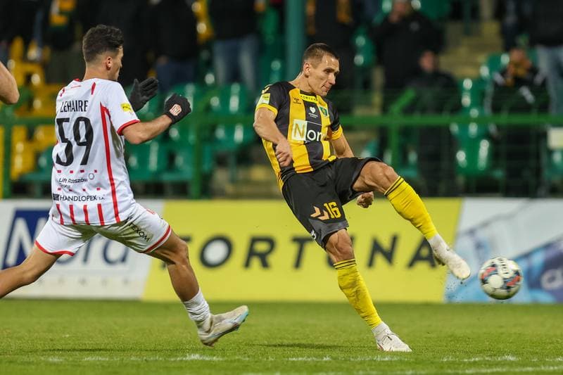 Football. Fortuna I Liga. GKS Katowice - Resovia Rzeszow. 18.03.2023