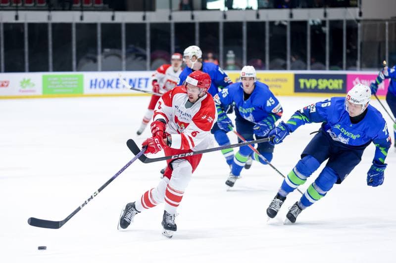 Ice Hockey. Friendly Match. Poland - Slovenia. 18.04.2024