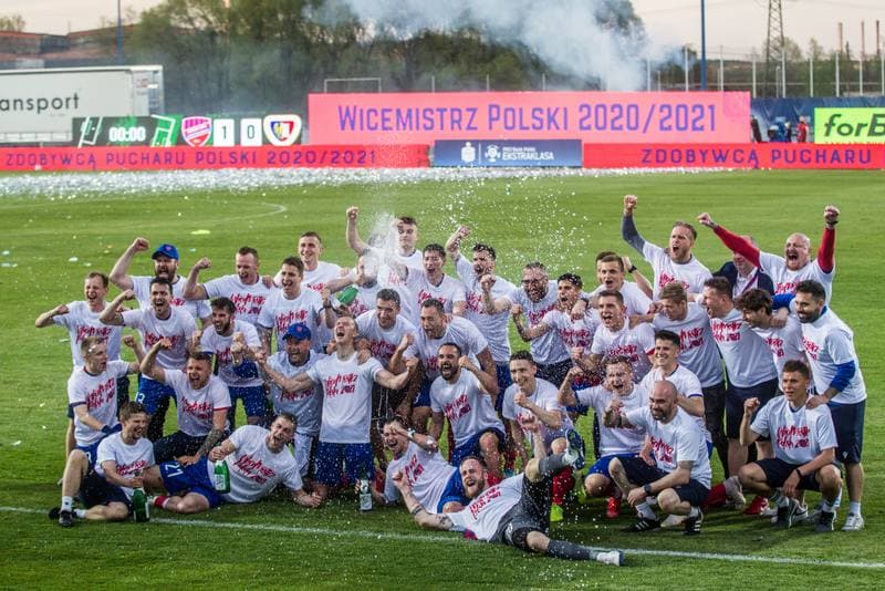 Football. PKO BP Ekstraklasa. Rakow Czestochowa - Piast Gliwice. 10.05.2021